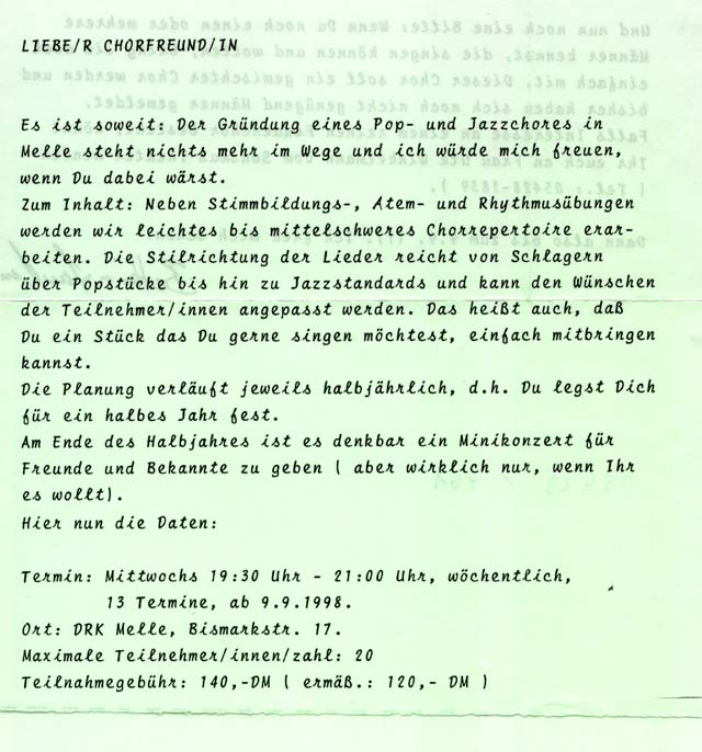 1998.09.00 Gruendung Tuning forks