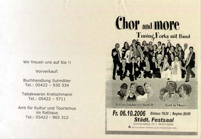 2006.09.00 Flyer Chor and more au�en