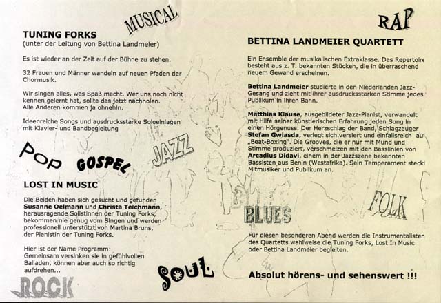 2006.09.00 Flyer Chor and more